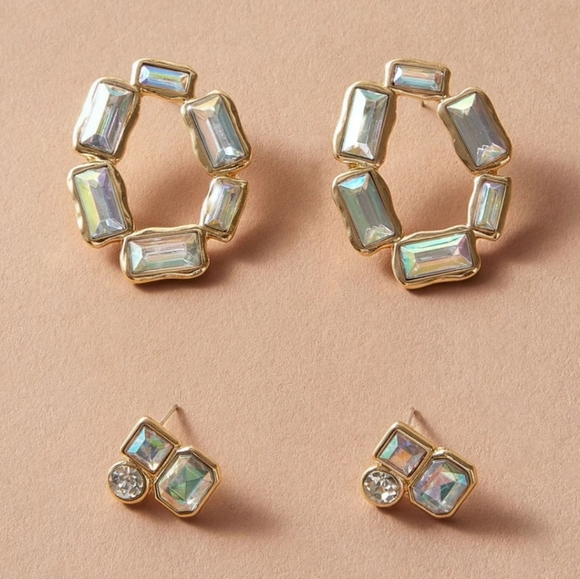 Iridescent Earring Set - Picture 1 of 5